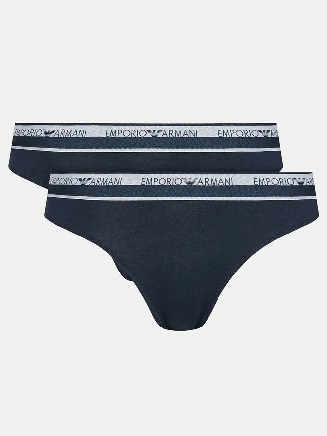 Emporio Armani Underwear Σετ 2 τεμάχια σλιπ brazil · Σκούρο μπλε