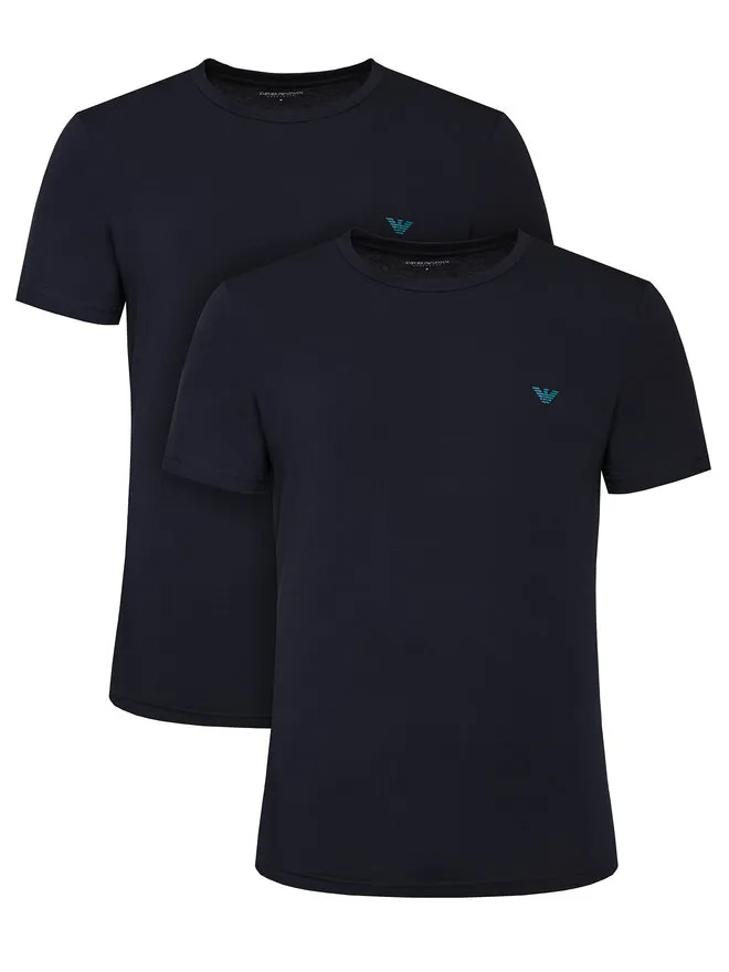 Emporio Armani Underwear Σετ 2 T-Shirts · Σκούρο μπλε
