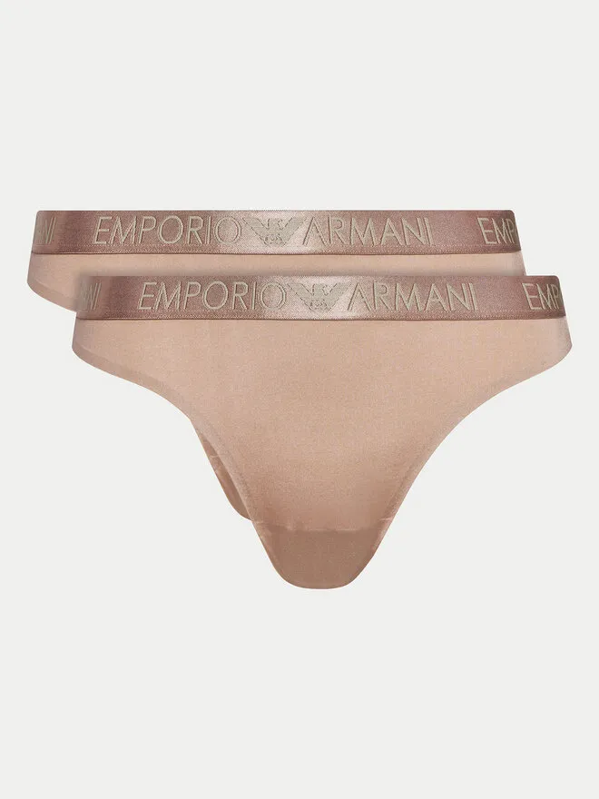Emporio Armani Underwear Σετ 2 τεμάχια σλιπ κλασικά · Μπεζ