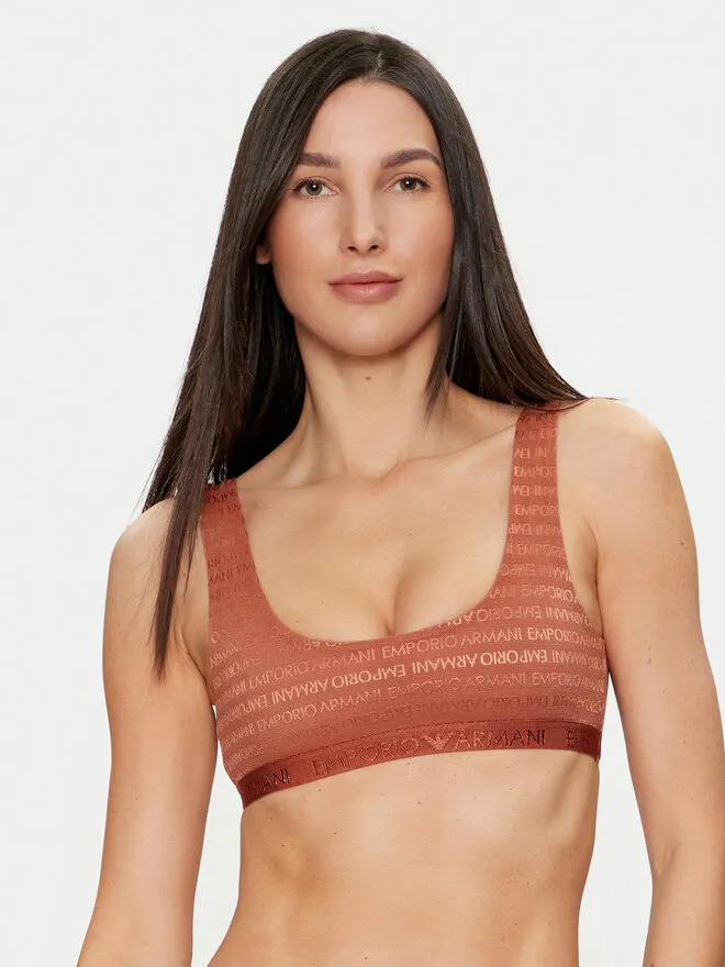 Emporio Armani Underwear Σουτιέν τοπ · Καφέ