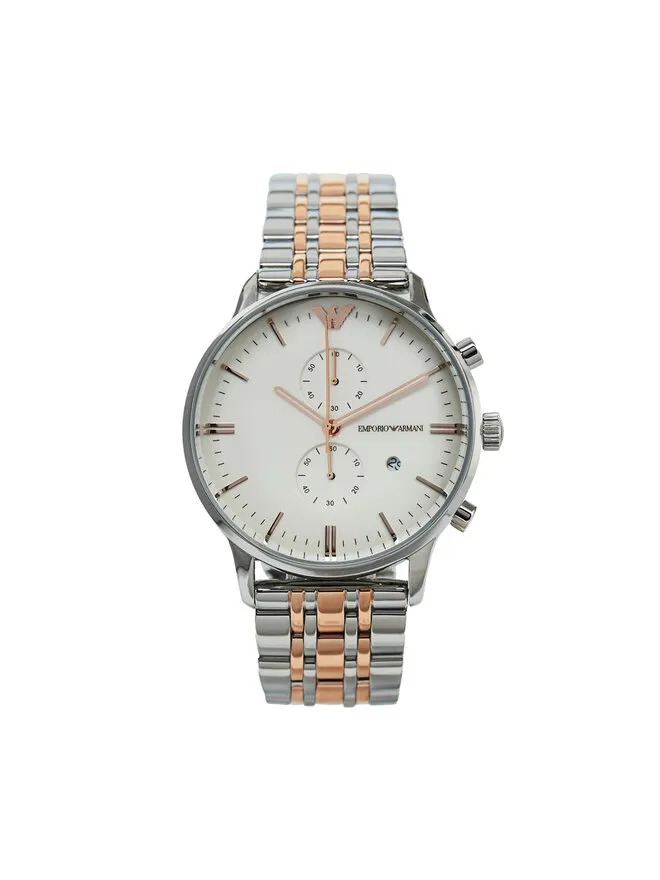 Emporio Armani Ρολόι · Ασημί
