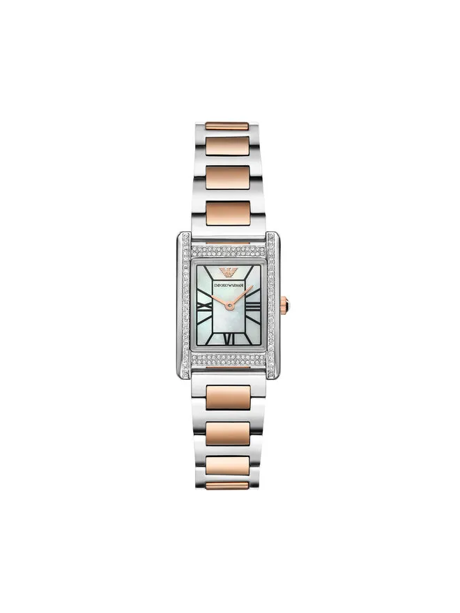 Emporio Armani Ρολόι · Ασημί