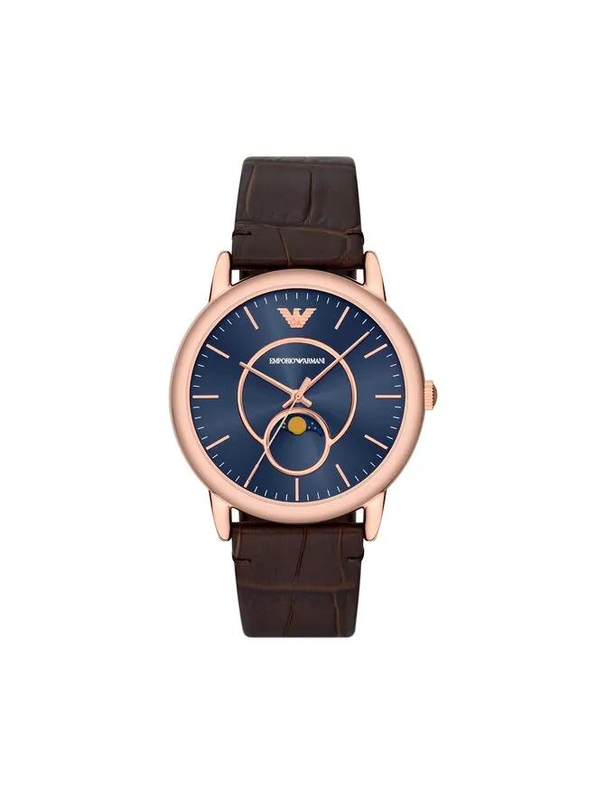 Emporio Armani Ρολόι · Καφέ