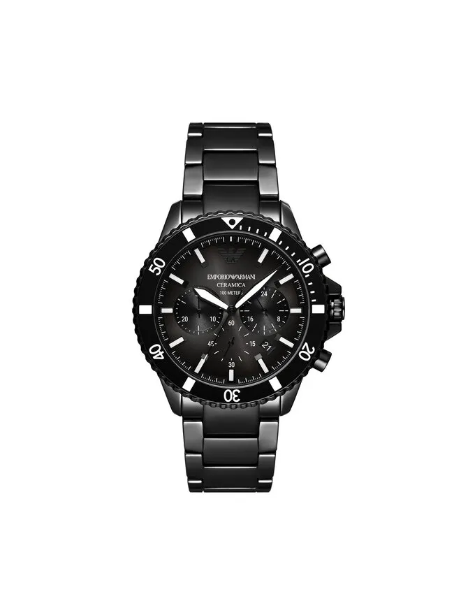 Emporio Armani Ρολόι · Μαύρο