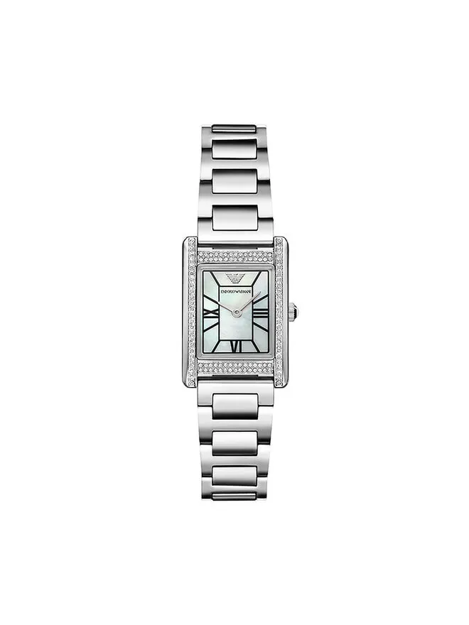 Emporio Armani Ρολόι · Ασημί