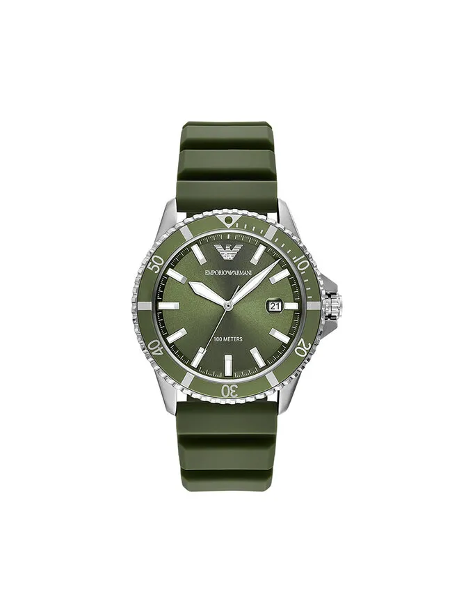 Emporio Armani Ρολόι · Πράσινο