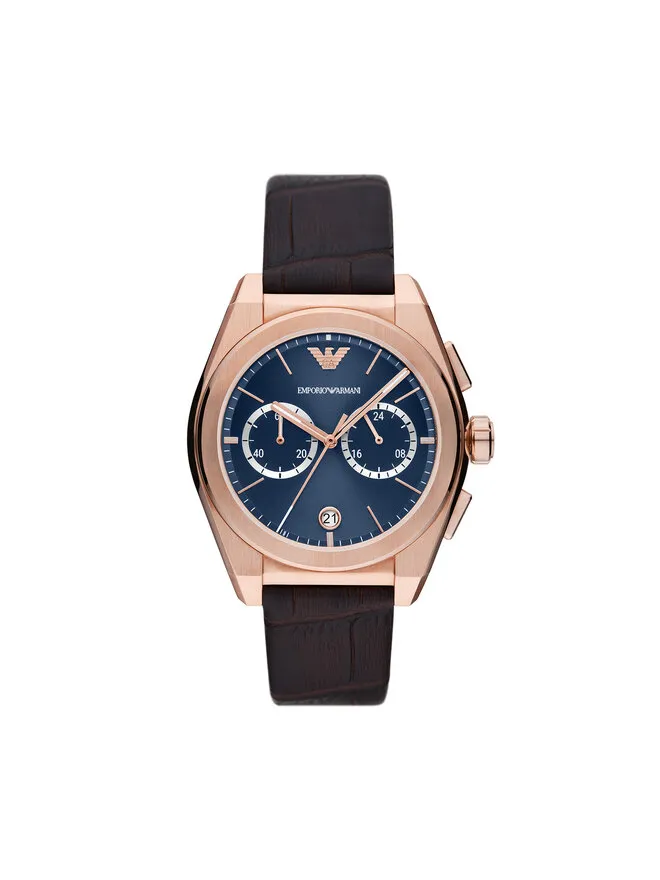 Emporio Armani Ρολόι · Καφέ