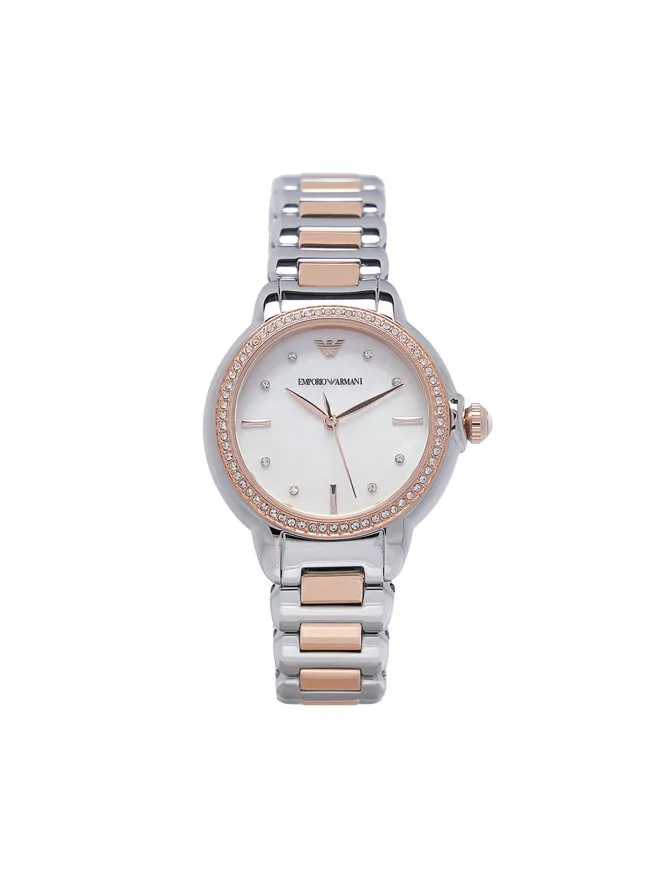 Emporio Armani Ρολόι · Ασημί