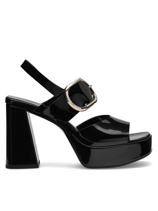 Eva Minge Σανδάλια · Μαύρο · 11 cm