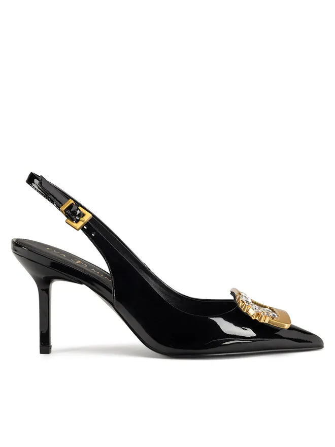 Eva Minge Σανδάλια · Μαύρο · 8.5 cm