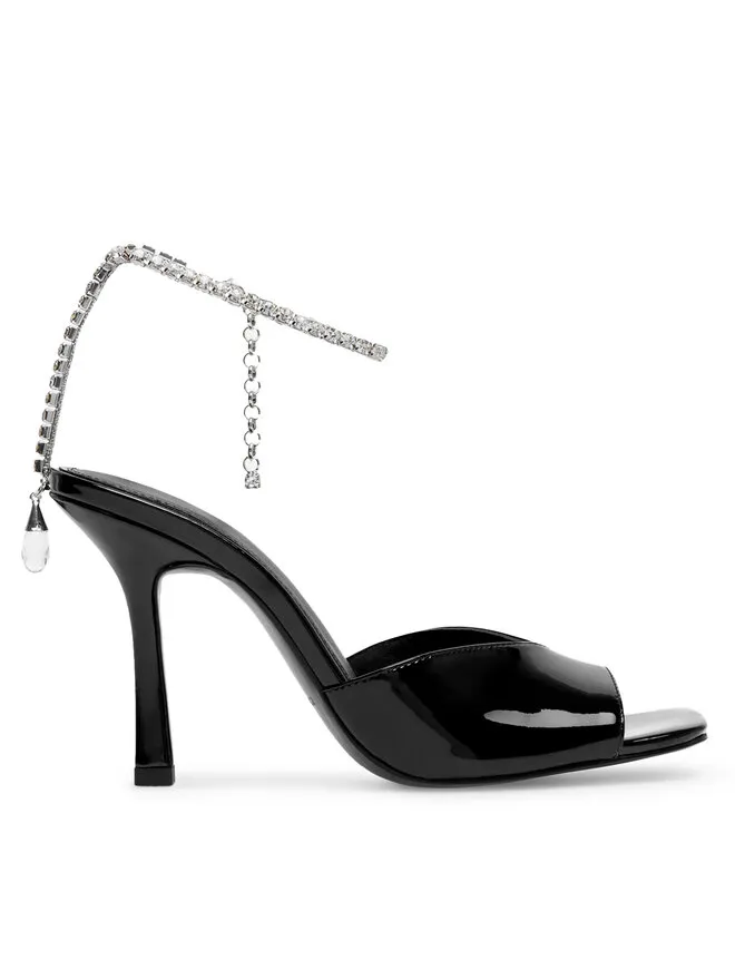Eva Minge Σανδάλια · Μαύρο · 9.5 cm