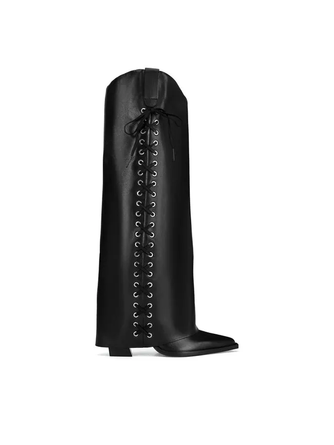 Eva Minge Μπότες · Μαύρο · 9.5 cm