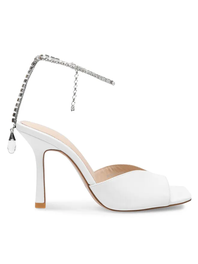 Eva Minge Σανδάλια · Λευκό · 9.5 cm