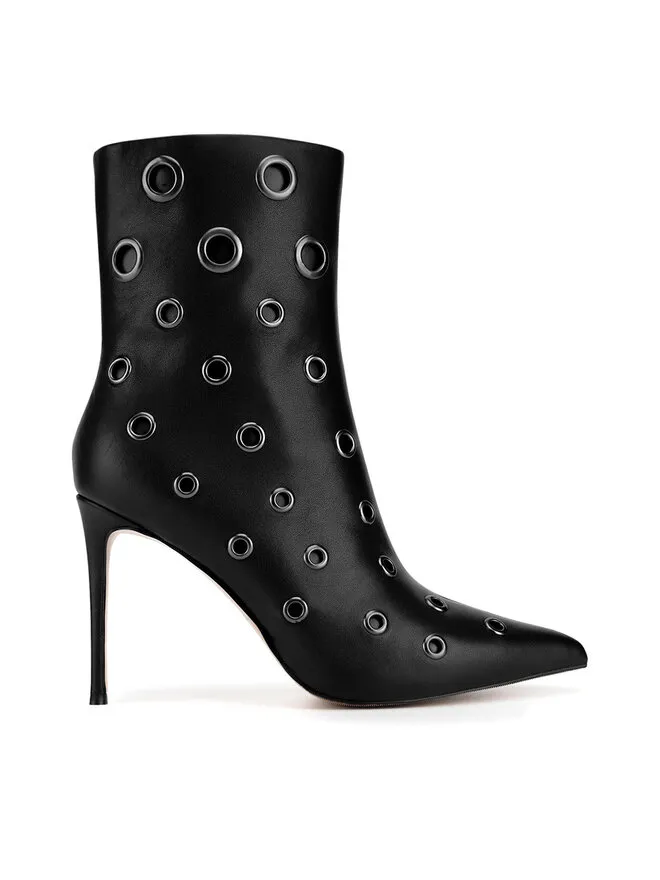 Eva Minge Μποτάκια · Μαύρο · 9.5 cm