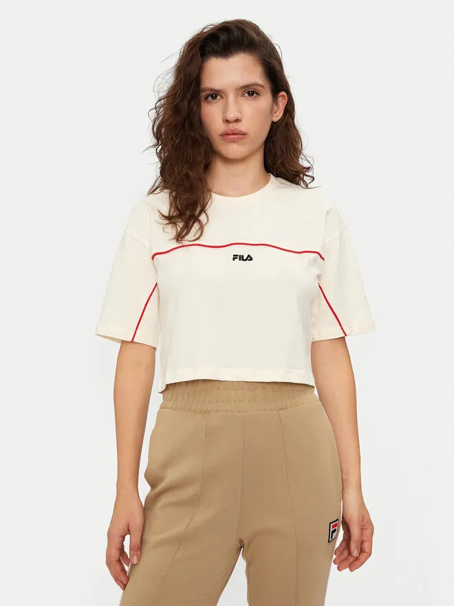 Fila T-Shirt · Εκρού