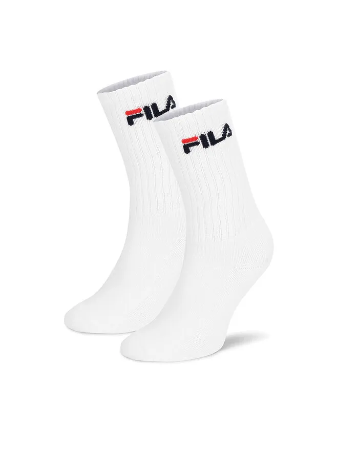 Fila Κάλτσες Ψηλές Ανδρικές · Λευκό