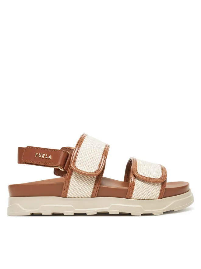 Furla Σανδάλια · Εκρού