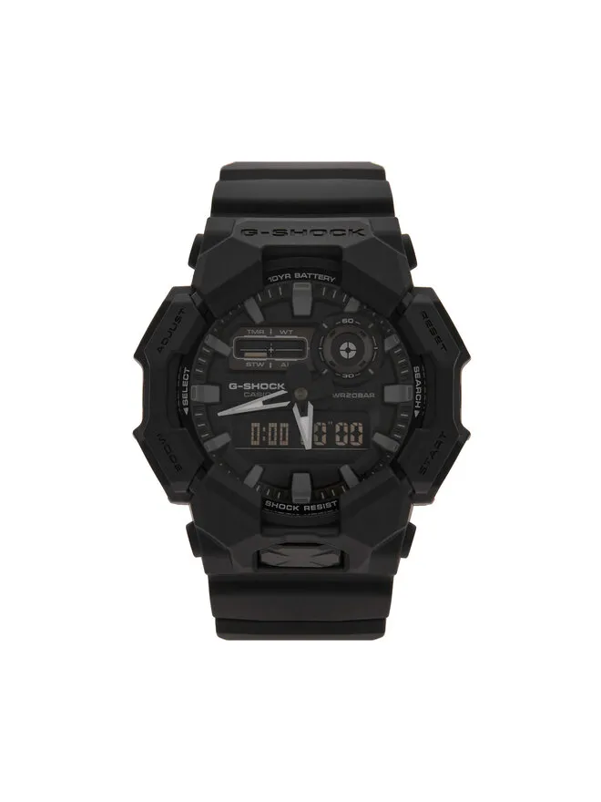 G-Shock Ρολόι · Μαύρο