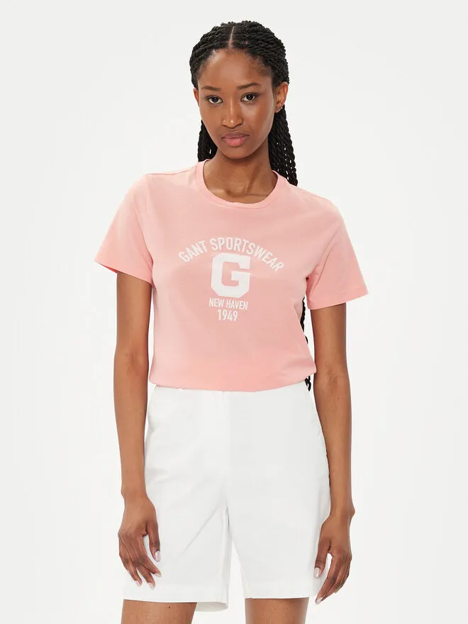 Gant T-Shirt · Κοραλλί