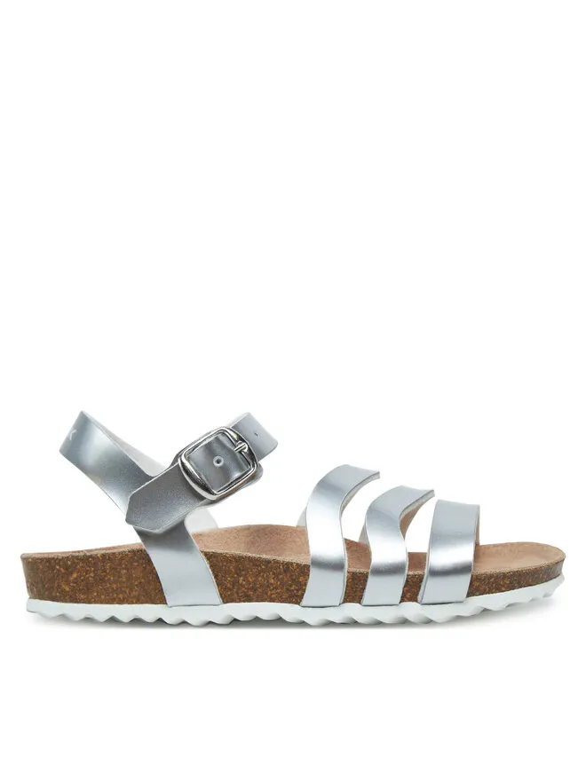 Σανδάλια · Ασημί