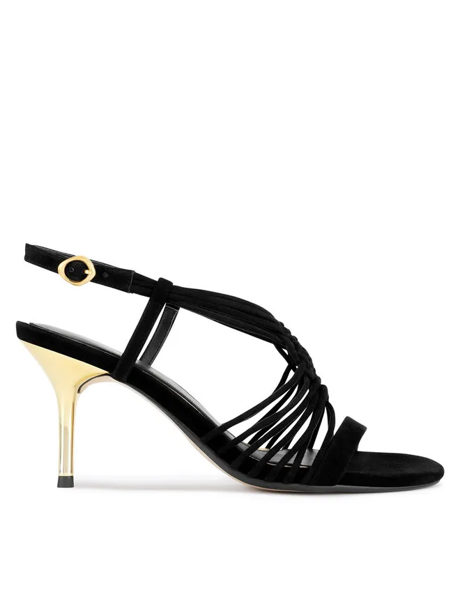 Σανδάλια · Μαύρο · 8 cm