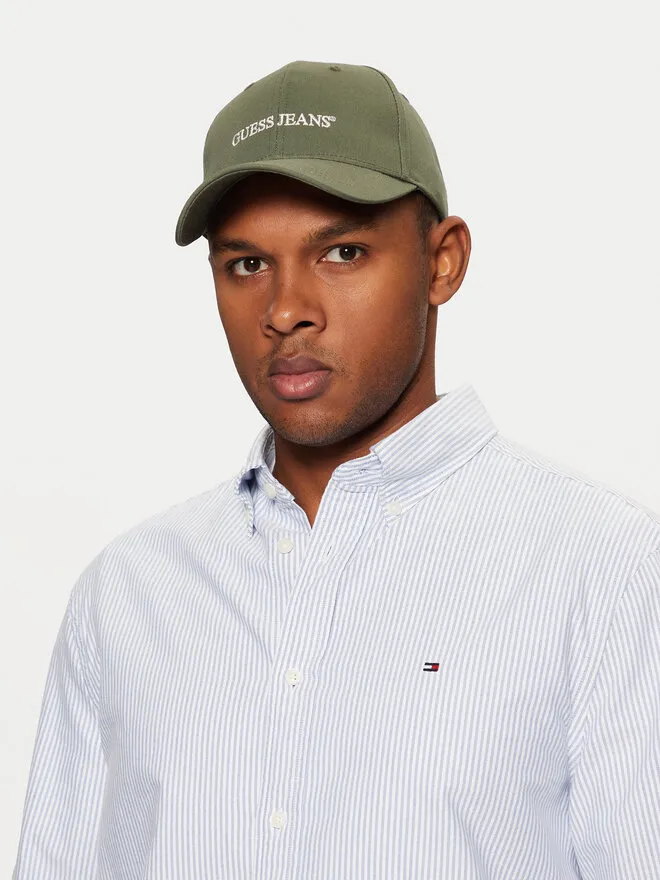 Guess Jeans Καπέλο Jockey · Χακί