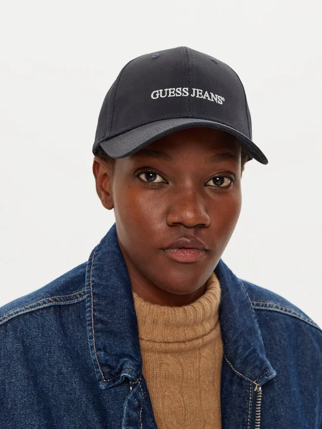 Guess Jeans Καπέλο Jockey · Σκούρο μπλε