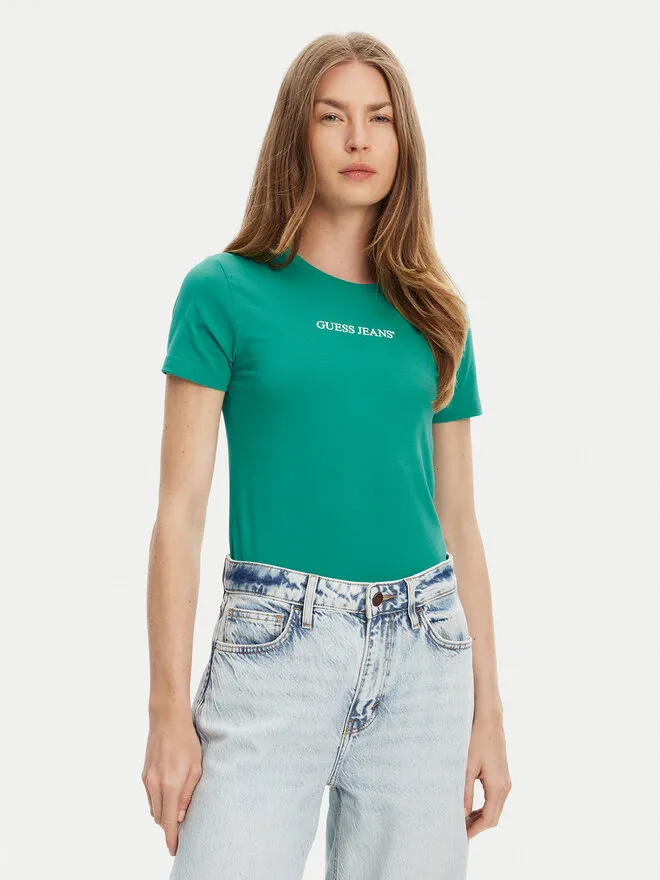 Guess Jeans T-Shirt · Πράσινο