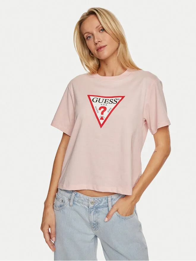 Guess Jeans T-Shirt · Ροζ