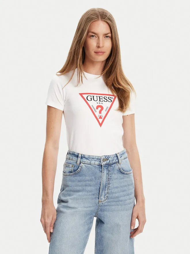 Guess Jeans T-Shirt · Λευκό