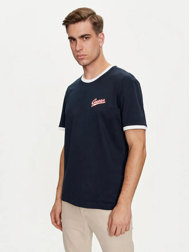 Guess Jeans T-Shirt · Σκούρο μπλε