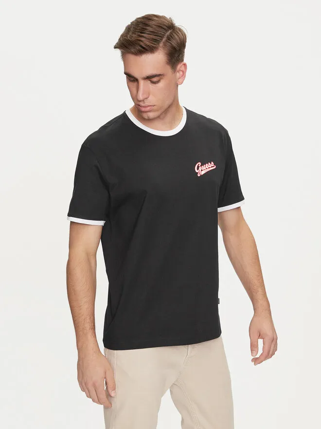Guess Jeans T-Shirt · Μαύρο