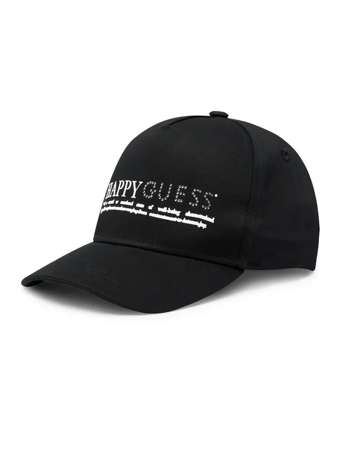 Guess Καπέλο Jockey · Μαύρο