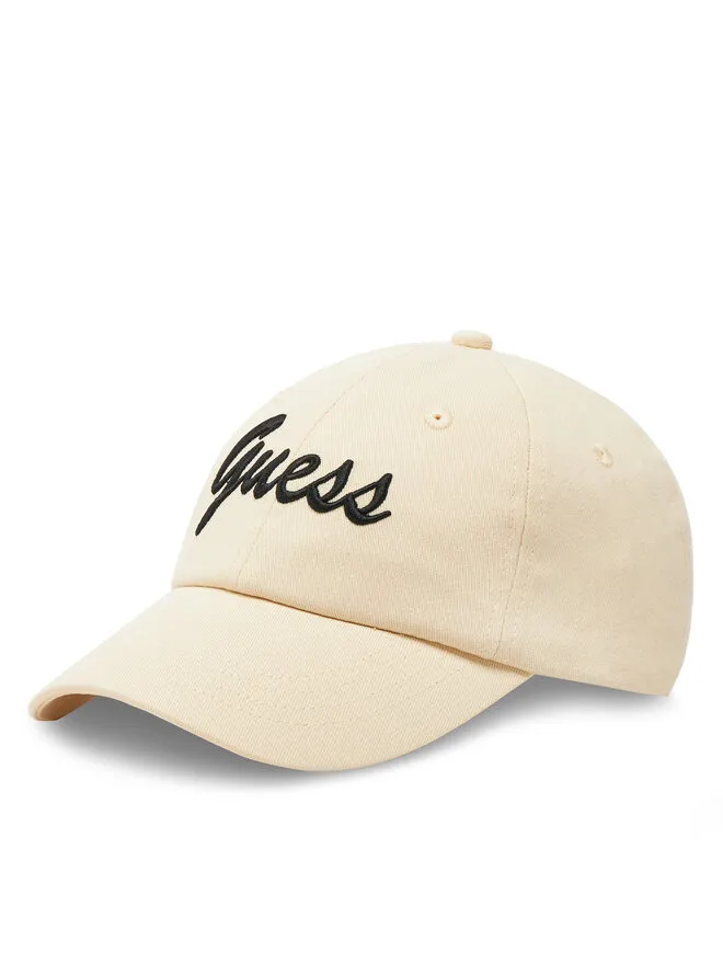 Guess Καπέλο Jockey · Μπεζ