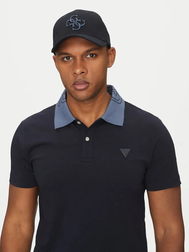 Guess Καπέλο Jockey · Σκούρο μπλε