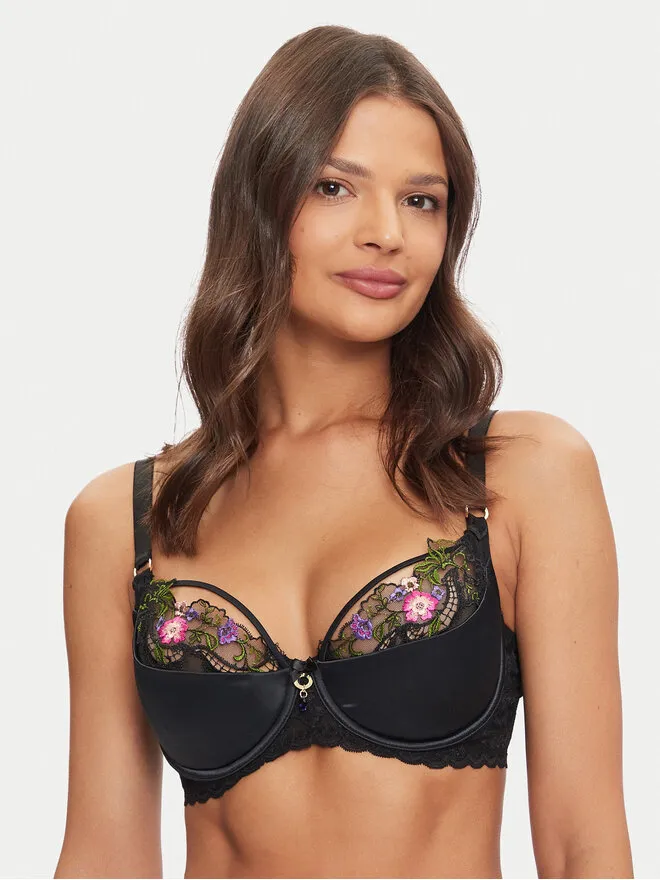 Guess Σουτιέν Push-up · Μαύρο