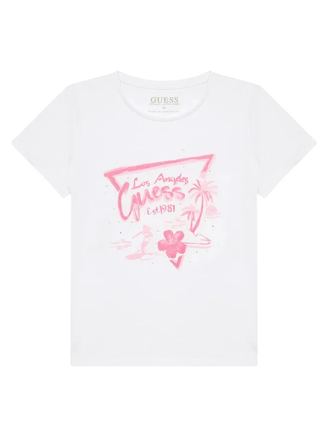 Guess T-Shirt · Λευκό