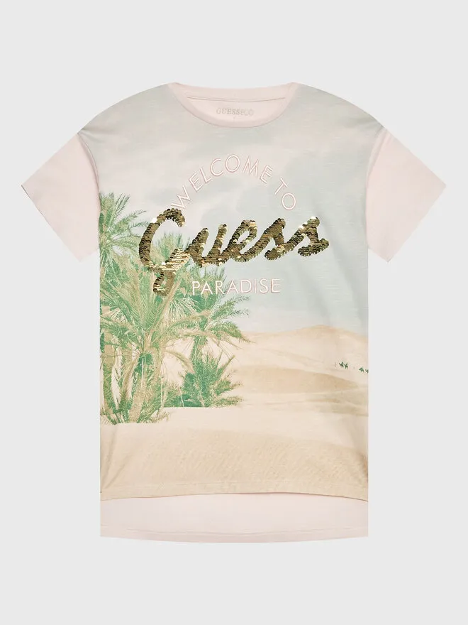 Guess T-Shirt · Μπεζ