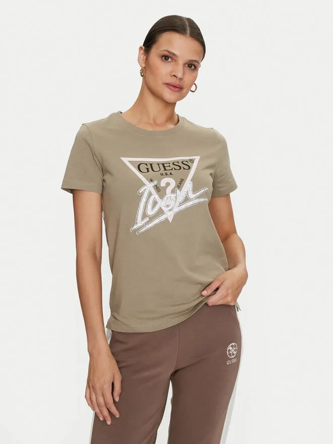 Guess T-Shirt · Πράσινο