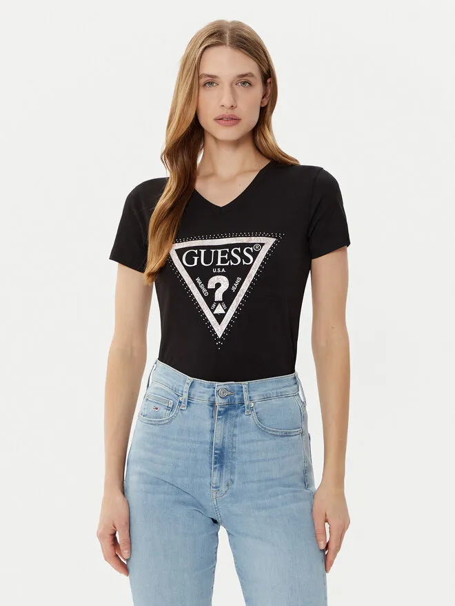 Guess T-Shirt · Μαύρο