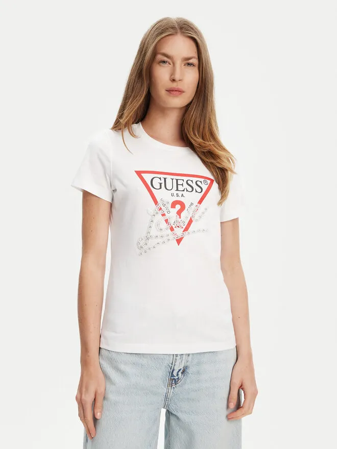 Guess T-Shirt · Λευκό