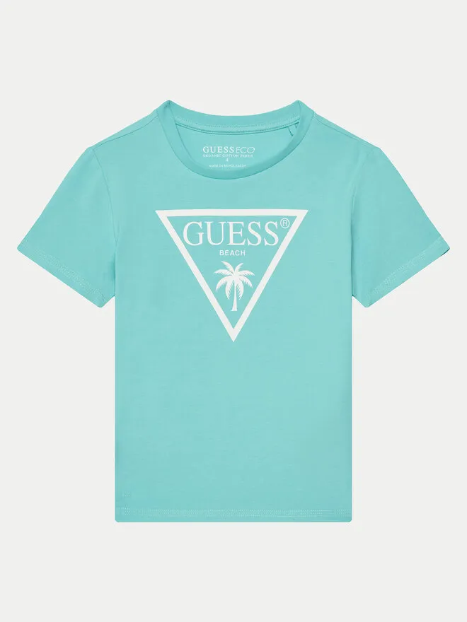 Guess T-Shirt · Τυρκουάζ