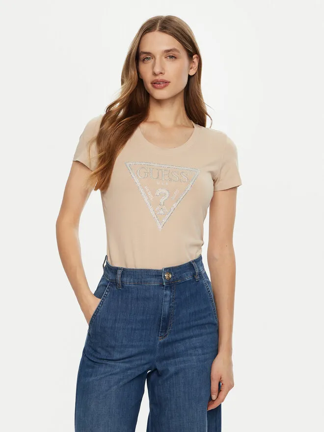T-Shirt · Μπεζ