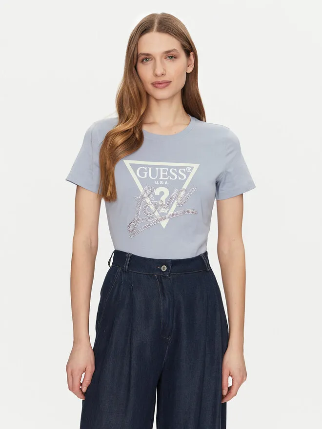 Guess T-Shirt · Γαλάζιο