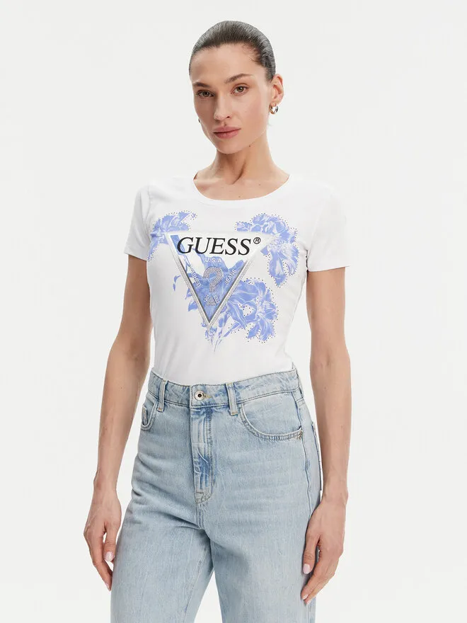 Guess T-Shirt · Λευκό