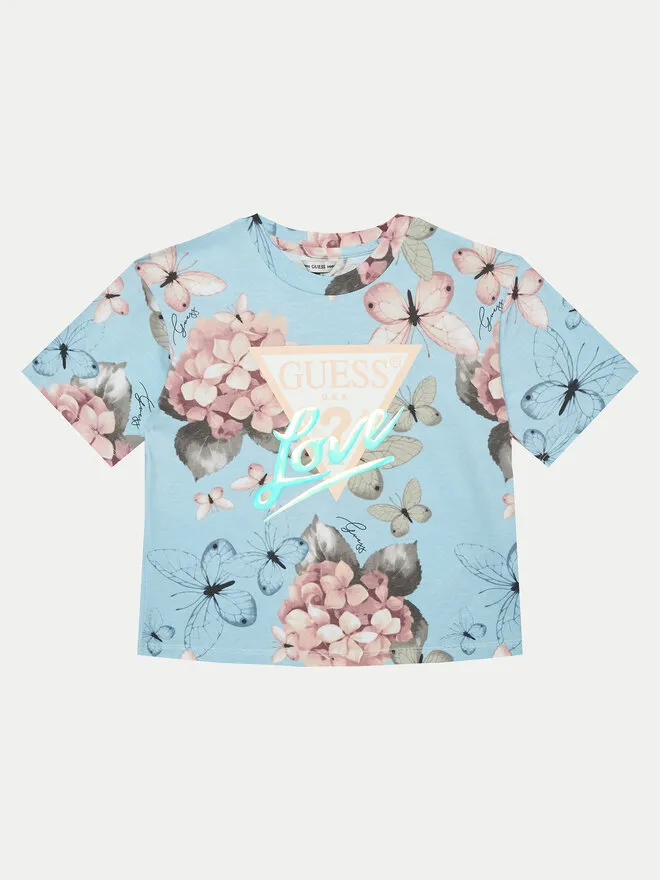 Guess T-Shirt · Γαλάζιο