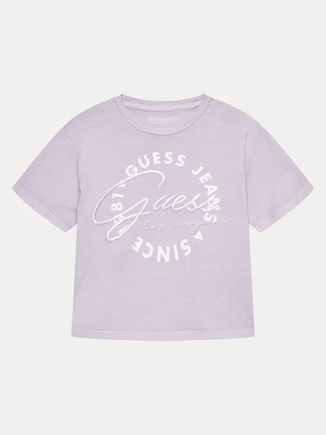 Guess T-Shirt · Μωβ
