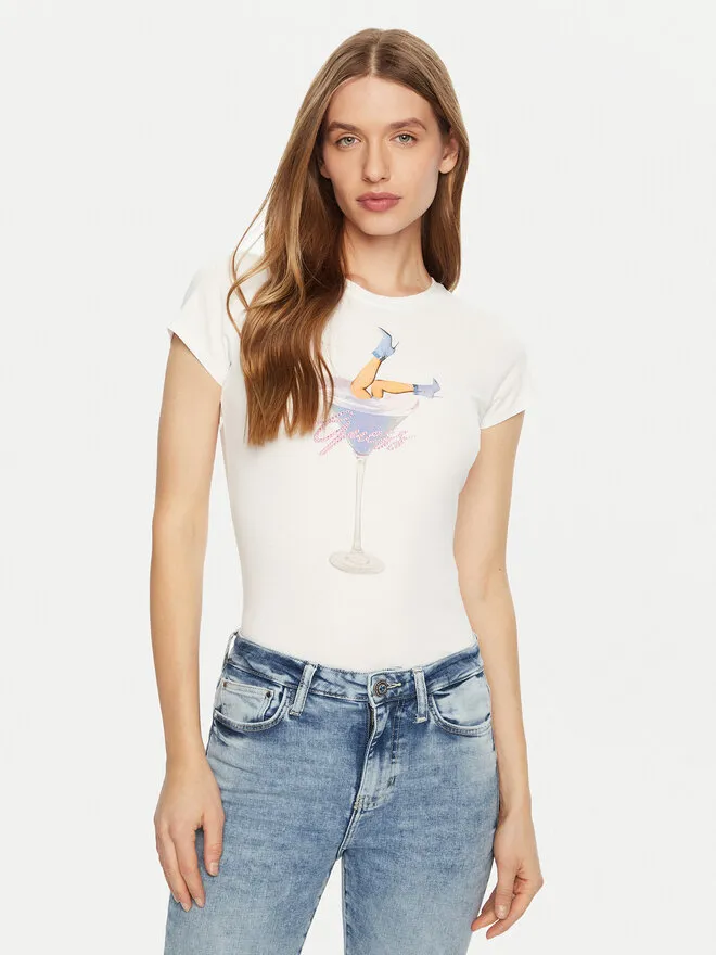 Guess T-Shirt · Λευκό