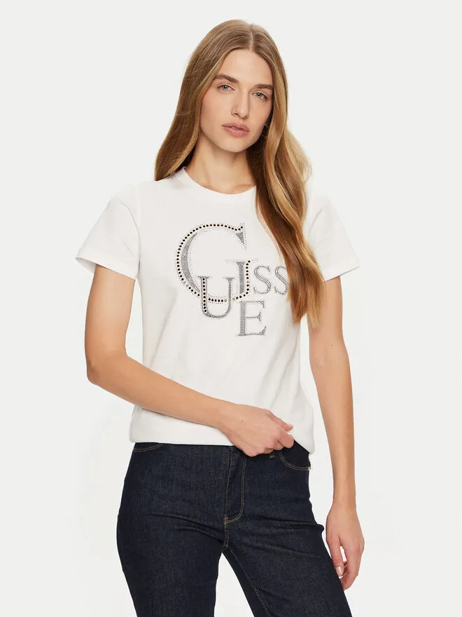 Guess T-Shirt · Λευκό