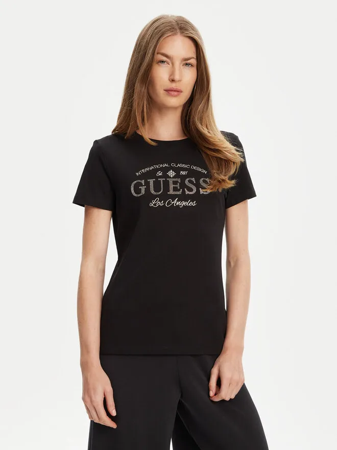Guess T-Shirt · Μαύρο